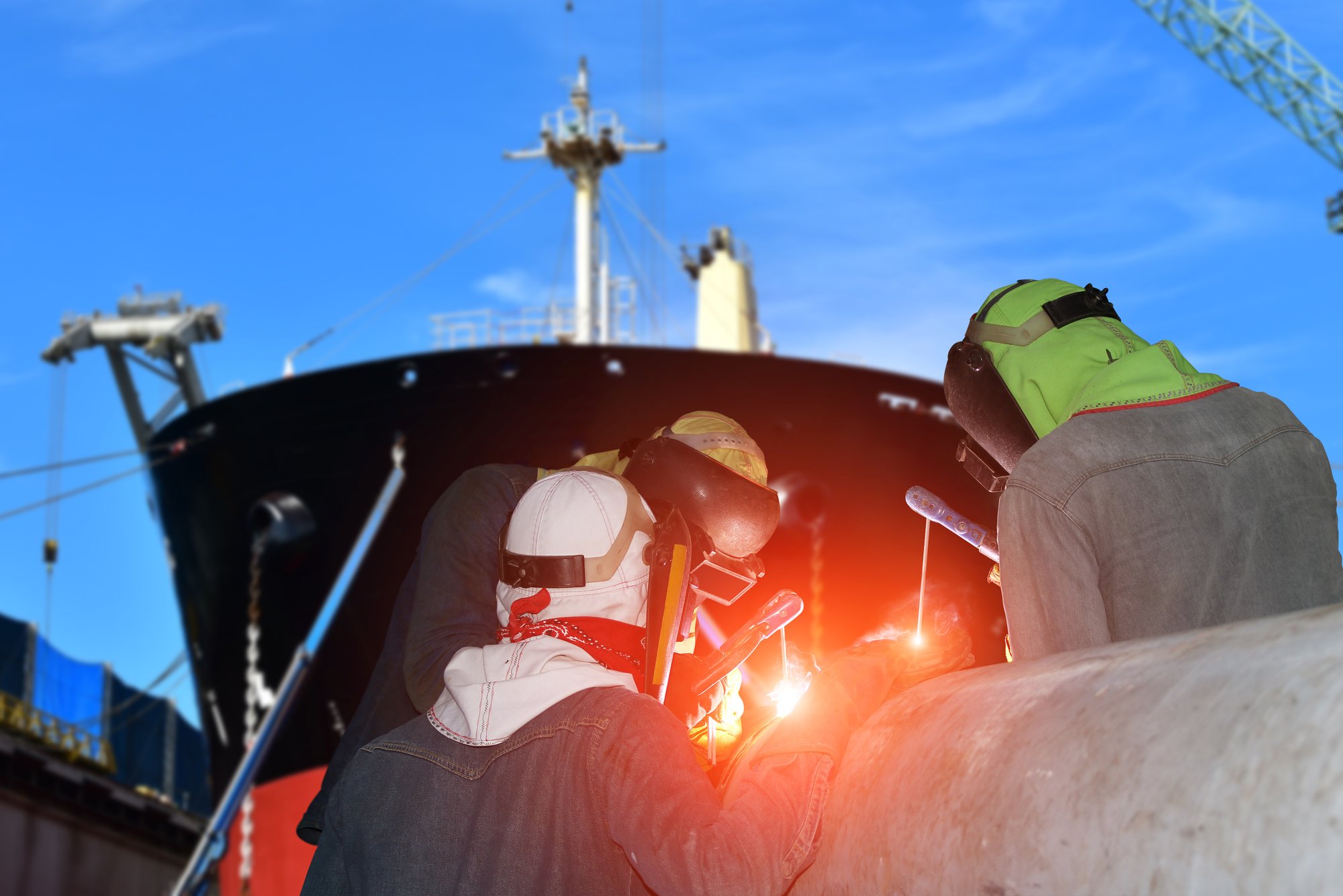 welding shipyards